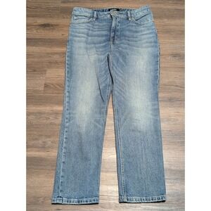 LAUREN Ralph Lauren Womens Jeans Size 10 Medium Wash Straight Leg Denim
